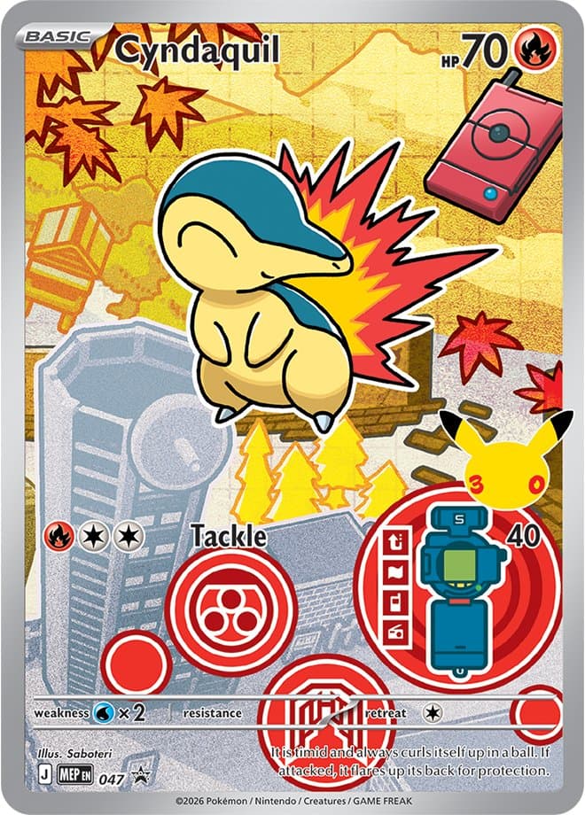 Cyndaquil (MEP Promos)