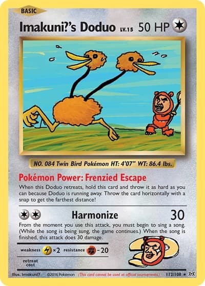 Imakuni?'s Doduo (Evolutions)