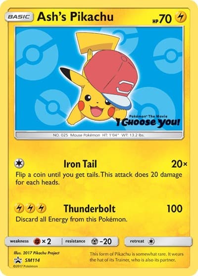 Ash's Pikachu (SM Promos)