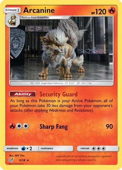 Arcanine (Detective Pikachu)