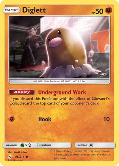 Diglett (Unbroken Bonds)