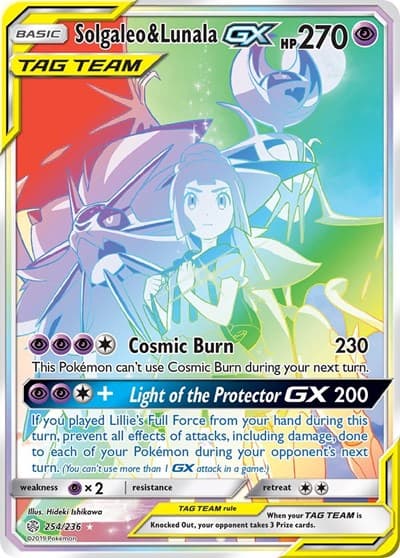 Solgaleo & Lunala-GX (Cosmic Eclipse)