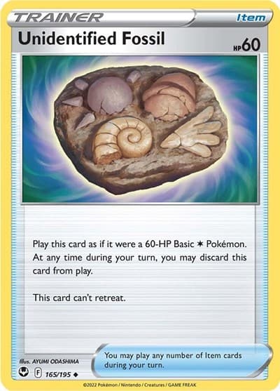 Unidentified Fossil (Silver Tempest)