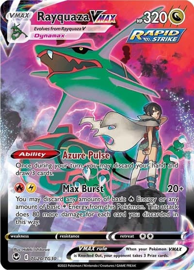 Rayquaza VMAX (Silver Tempest)