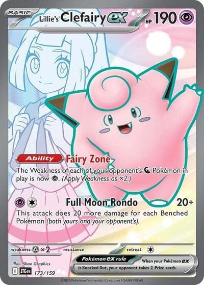 Lillie's Clefairy ex (Journey Together)