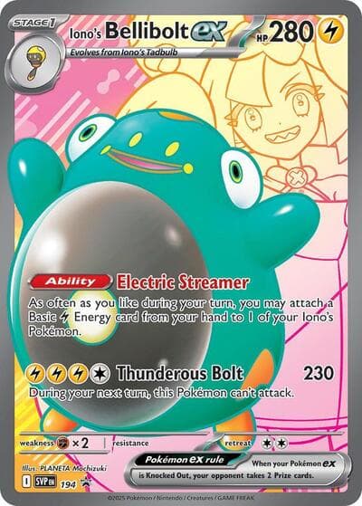 Iono's Bellibolt ex (SVP Promos)