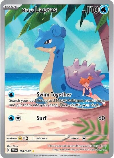 Misty's Lapras (Destined Rivals)