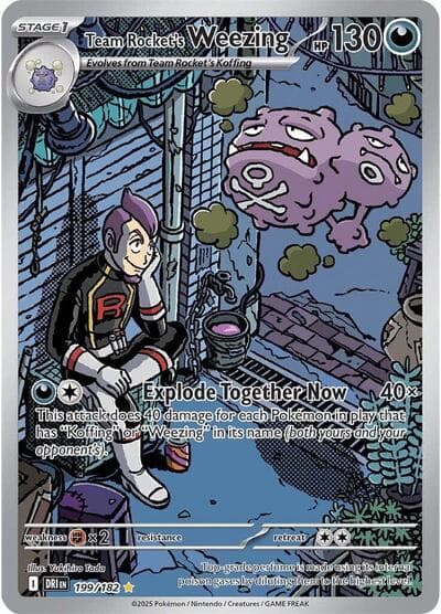 Team Rocket's Weezing (Destined Rivals)