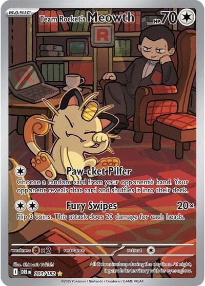 Team Rocket's Meowth (Destined Rivals)