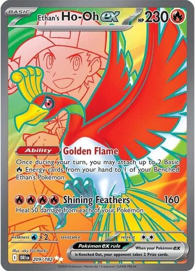 Ethan's Ho-Oh ex (Destined Rivals)