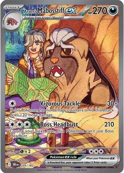 Arven's Mabosstiff ex (Destined Rivals)