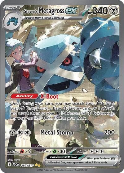 Steven's Metagross ex (Ascended Heroes)
