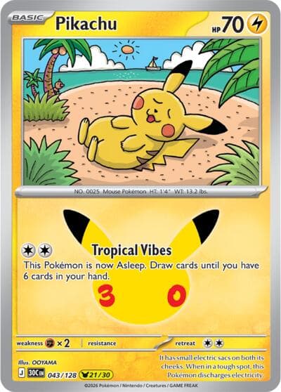 Pikachu (30th Celebration)