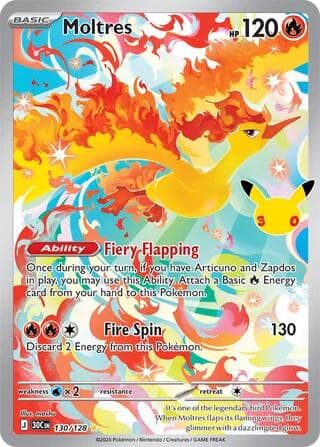 Moltres (30th Celebration)