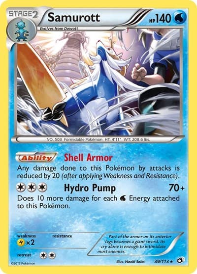 Samurott (Legendary Treasures)