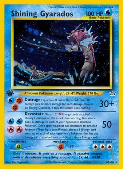 Shining Gyarados (Neo Revelation)