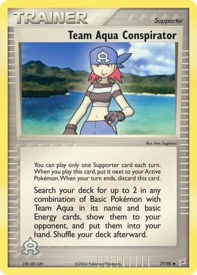 Team Aqua Conspirator (Team Magma vs Team Aqua)