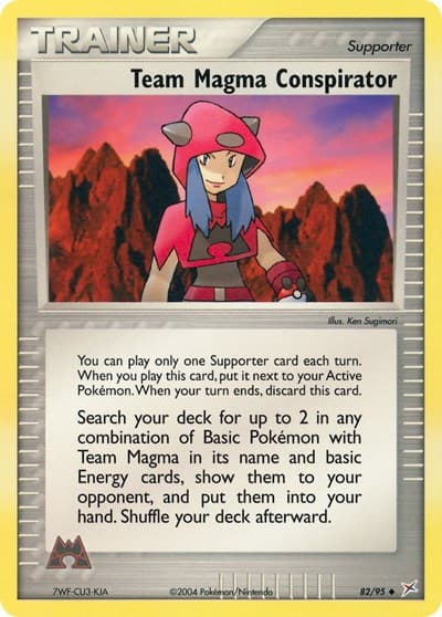 Team Magma Conspirator (Team Magma vs Team Aqua)