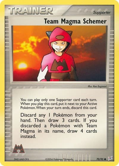 Team Magma Schemer (Team Magma vs Team Aqua)