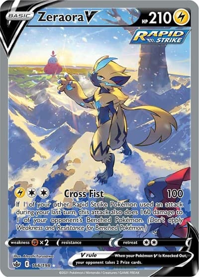 Zeraora V (Chilling Reign)