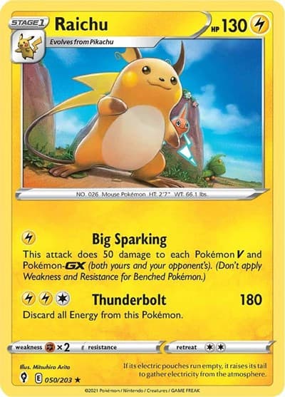 Raichu (Evolving Skies)