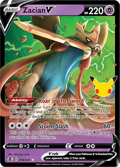 Zacian V (Celebrations)