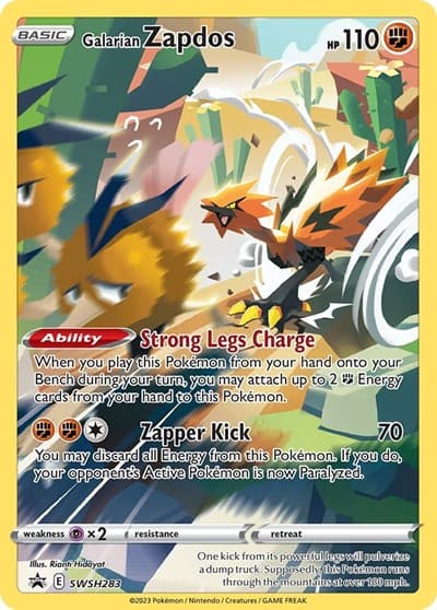 Galarian Zapdos (SWSH Promos)