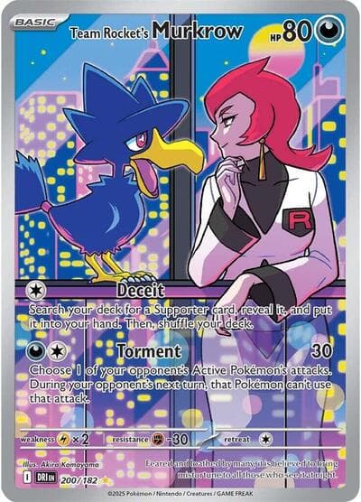 Team Rocket's Murkrow (Destined Rivals)