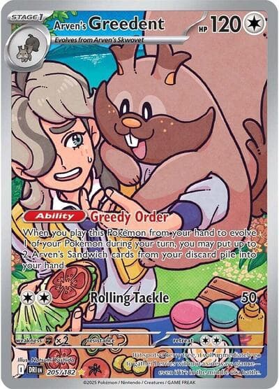 Arven's Greedent (Destined Rivals)