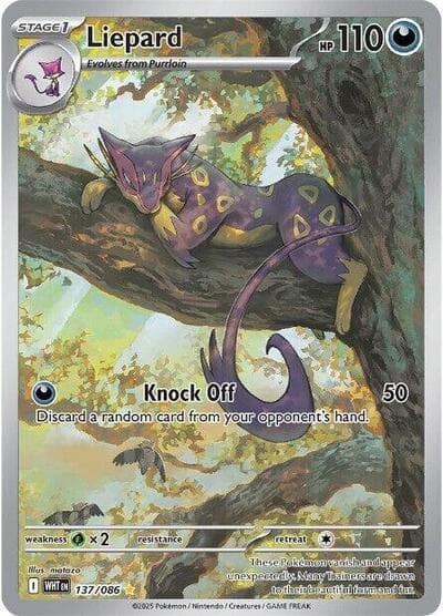 Liepard (White Flare)