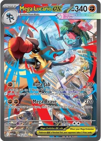 Mega Lucario ex (Mega Evolution)