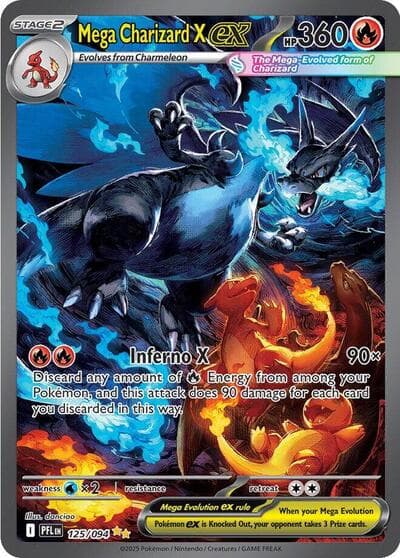 Mega Charizard X ex (Phantasmal Flames)