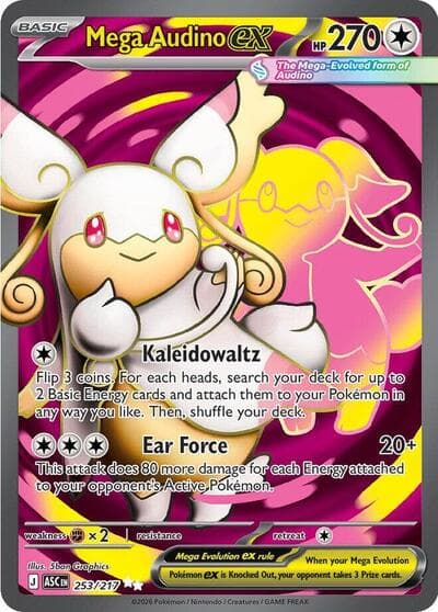 Mega Audino ex (Ascended Heroes)