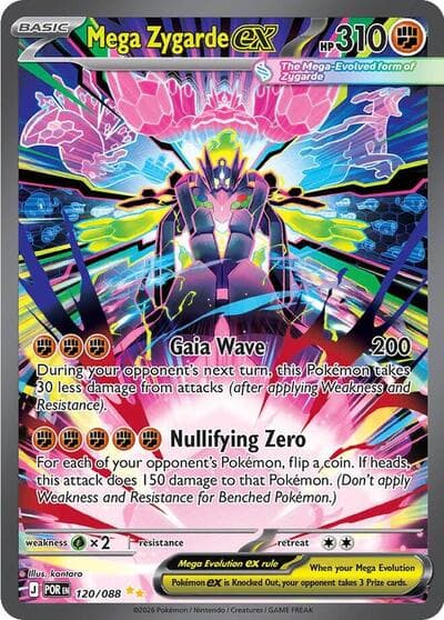 Mega Zygarde ex (Perfect Order)