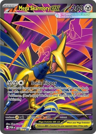 Mega Skarmory ex (Perfect Order)