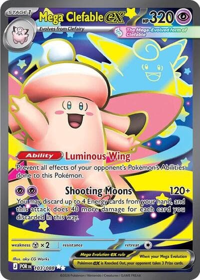 Mega Clefable ex (Perfect Order)