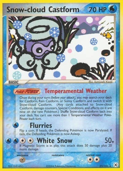 Snow-cloud Castform (Hidden Legends)